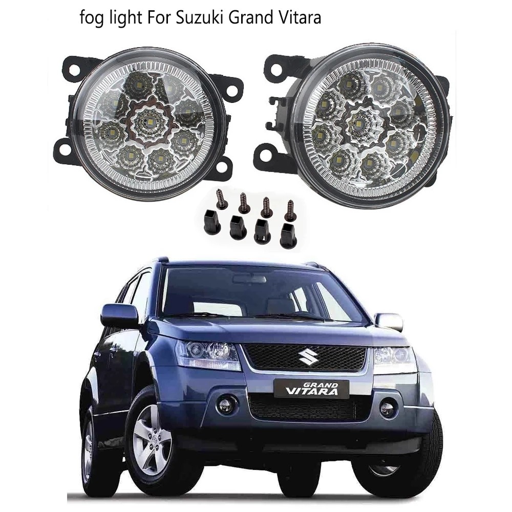 Lampu Kabut LED untuk Suzuki Grand Vitara Swift 2 JT 2005-2013 2014 2015 Lampu Kabut Bumper Depan La