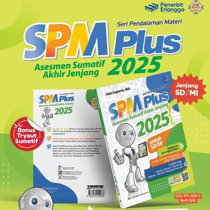 

SPM PLUS untuk SD/MI ERLANGGA 2025