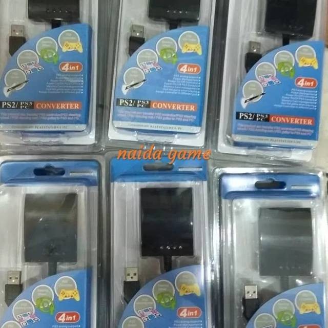 MCL5 CONVERTER 4IN1 / CONVERTER STIK PS2 TO PS3 4IN1 / CONVERTER STICK PS2