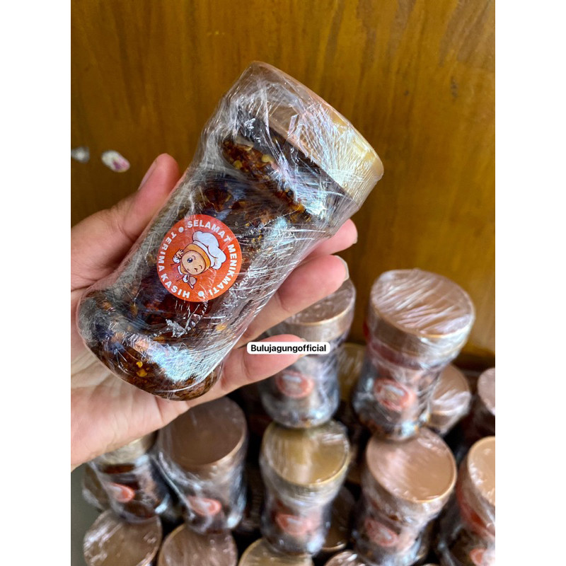 

SANS Chili Oil Kemasan 150 ml Sambal Homemade Halal By Bulujagungofficial