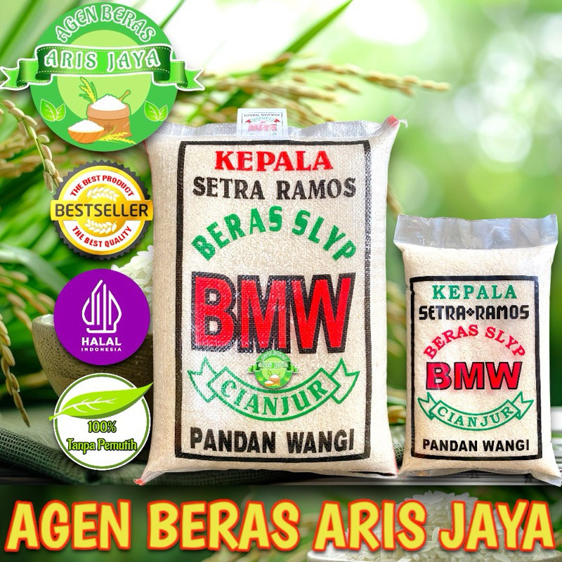 

SANS Beras BMW Cianjur Halal 5kg 10kg 20kg