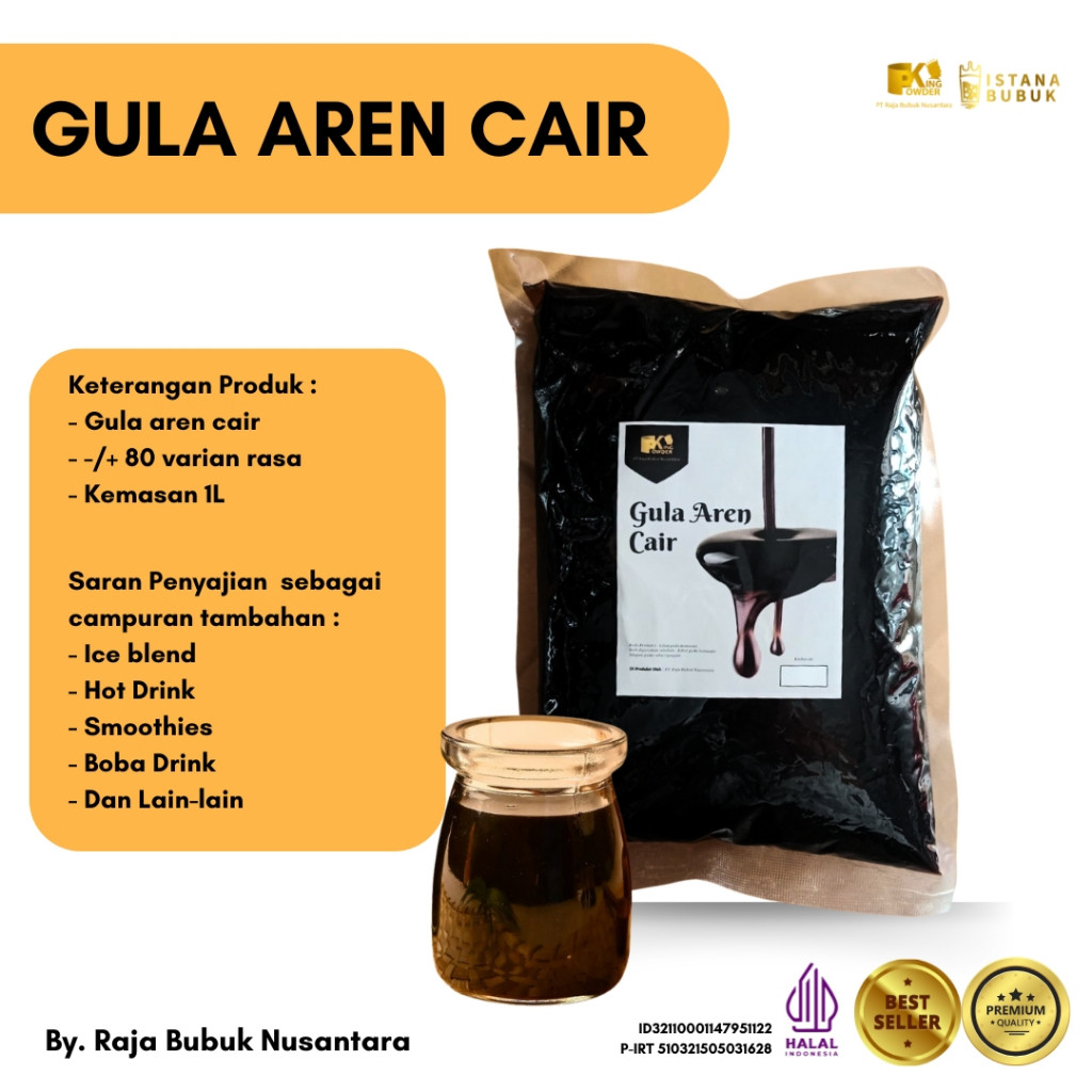 

SANS Gula Aren Cair / Brown Sugar