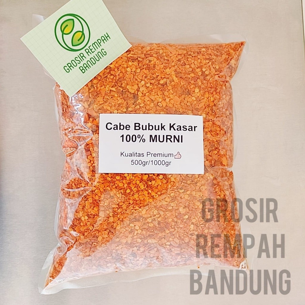 

SANS Cabe Bubuk Kasar / Murni / Rempah / Kualitas Terbaik