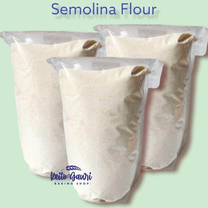

SALE !!! TEPUNG SEMOLINA FLOUR 1 KG UNTUK PIZZA BUBUR CAKE READYY