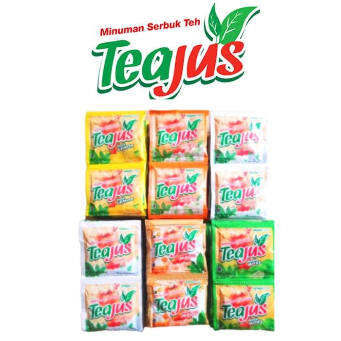 

Sahhara_Store1 10 renteng TEA JUS GULA BATU lemon apel melati Drink