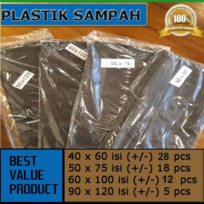 KANTONG PLASTIK SAMPAH 90 X 120 / TRASHBAG / KANTONG SAMPAH 90X120