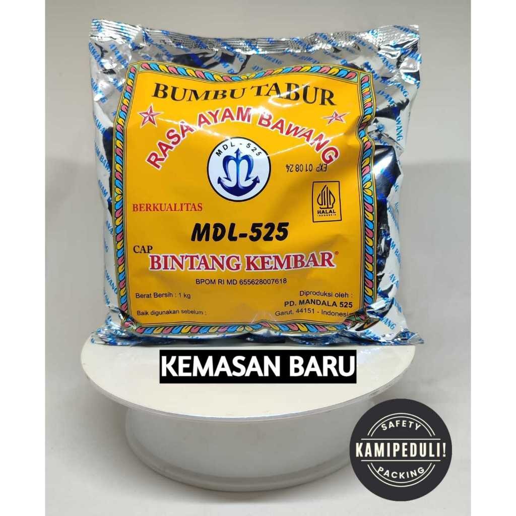 

RATU BUMBU PENYEDAP RASA AYAM BAWANG CAP BINTANG KEMBAR KEMASAN 1 KG
