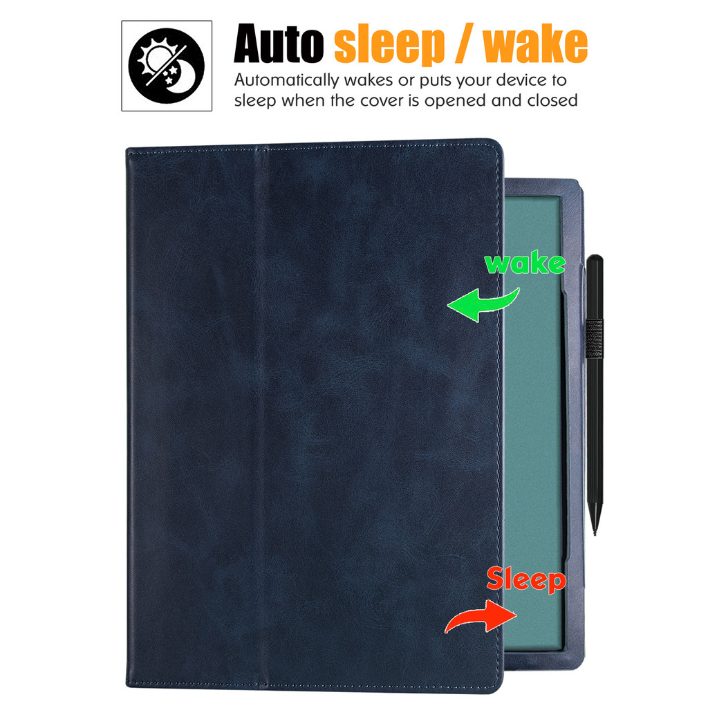 Stand Case for 10.3" Onyx Boox Tab Ultra C Pro/Boox Tab Ultra C/Tab Ultra Tablet - PU Leather Sleeve