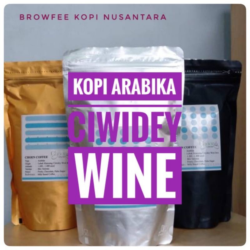 

RATU Kopi Arabika Ciwidey Wine Biji / Bubuk - Arabica Ciwidey Wine coffee