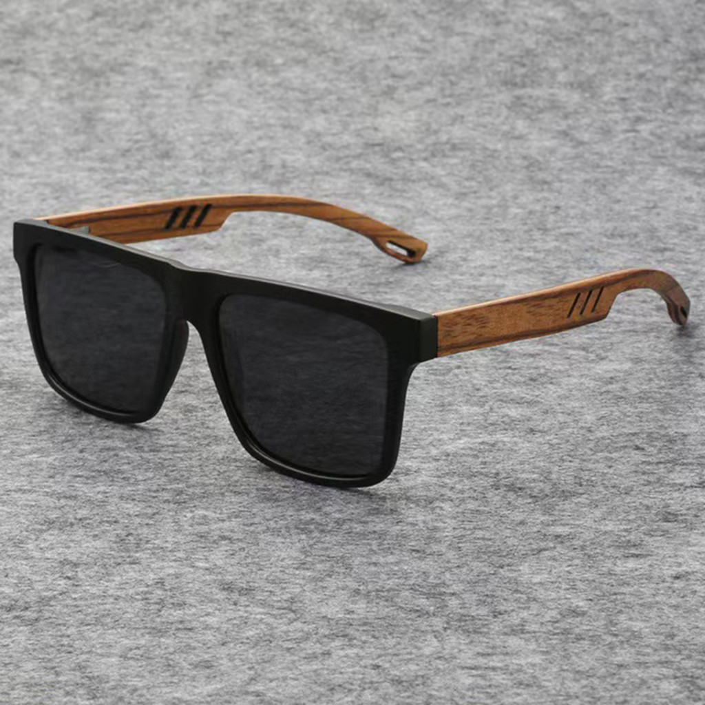 Retro UV-proof Bamboo Sunglasses Men's Fashion Sunglasses Sunglasses Women's Sunglasses Men's