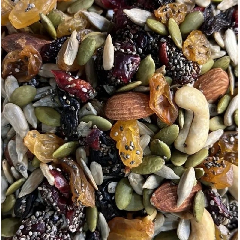 

RATU Trail Mix Nuts Fruit & seeds 500gram premium cemilan sehat