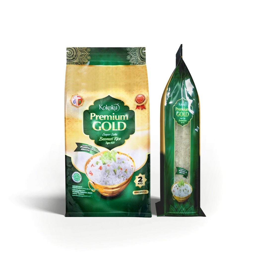 

KOKOKU - BASMATI RICE " PREMIUM GOLD " 2kg