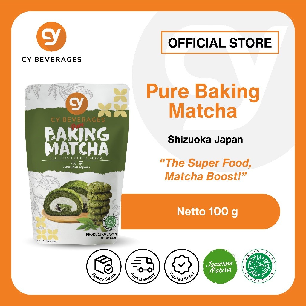 

CY Pure Baking Matcha 100g - Bubuk Matcha Murni untuk Baking