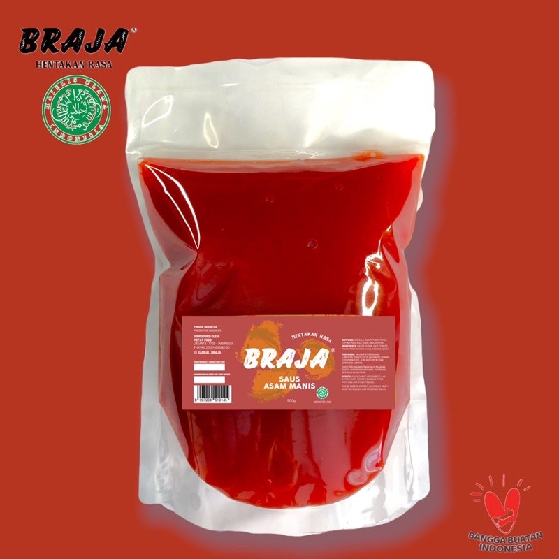 

Saus Asam Manis (Sweet & Sour Sauce) - 2 Kg