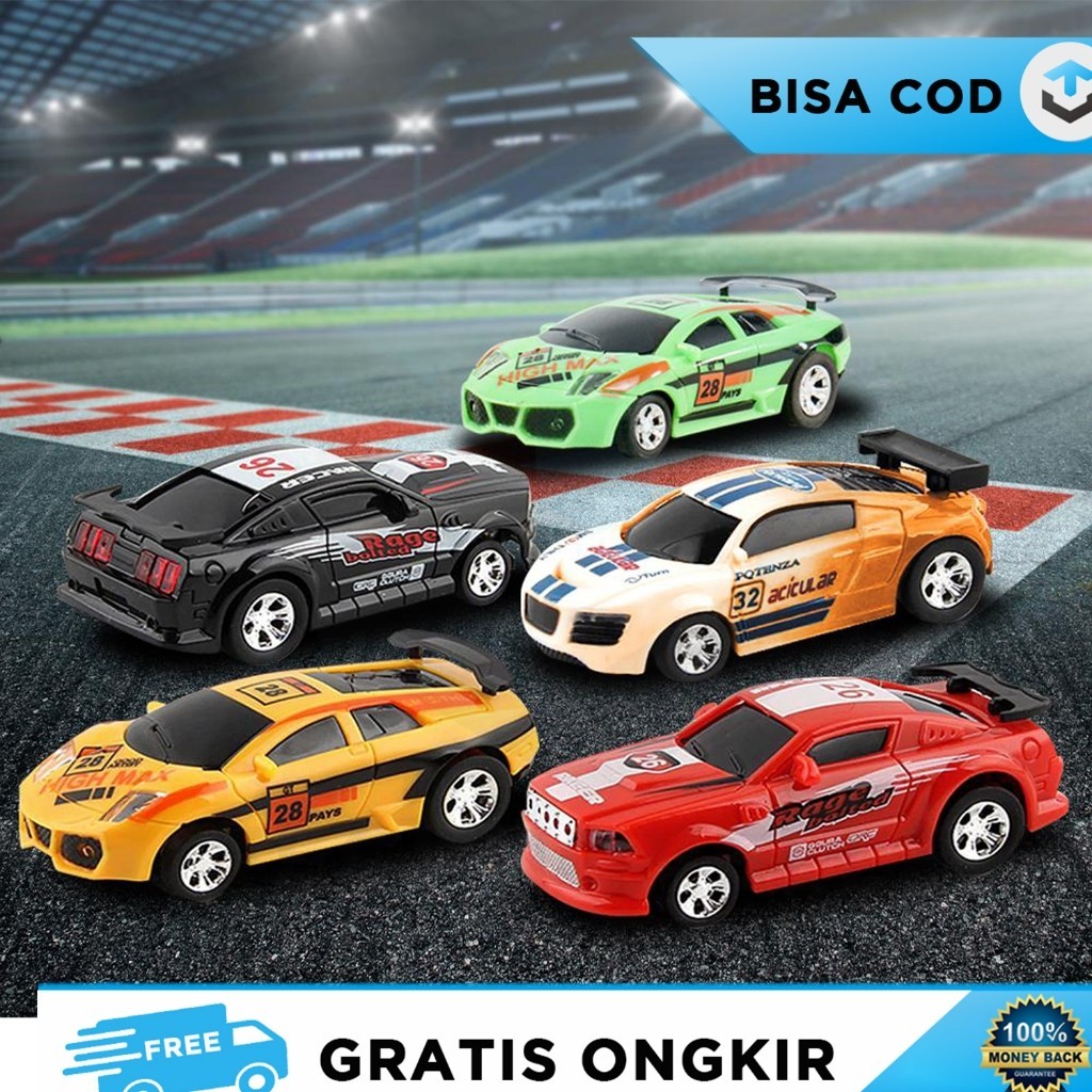 MOBIL RC CAR REMOT KONTROL MINI KAN KALENG COLA GOLD ROSITA 1681