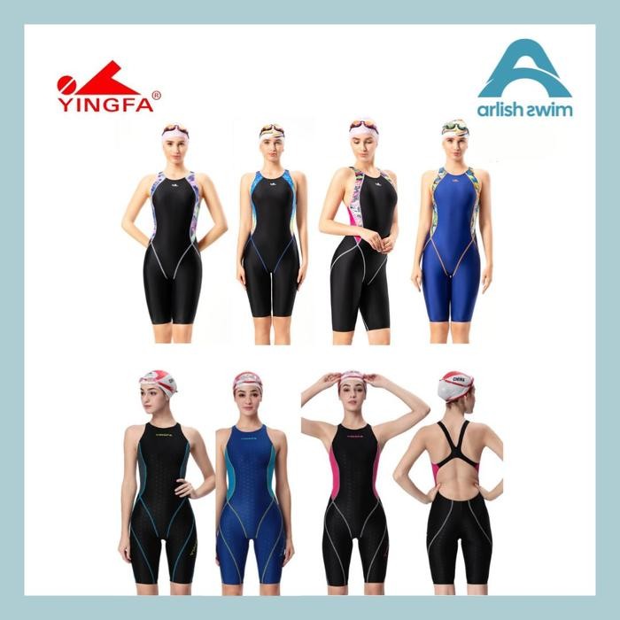 Terlaris Baju Renang Selutut Yingfa / Girls Swimsuit Yingfa Kneeskin