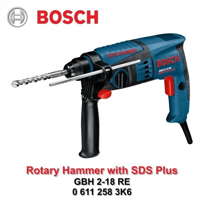Bosch Mesin Bor Beton GBH2-18RE / Rotary Hammer GBH 2-18 RE