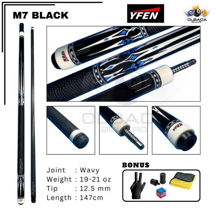 YFEN Stik Billiard CARBON / Stik Bola Billiard / Billiard Ball
