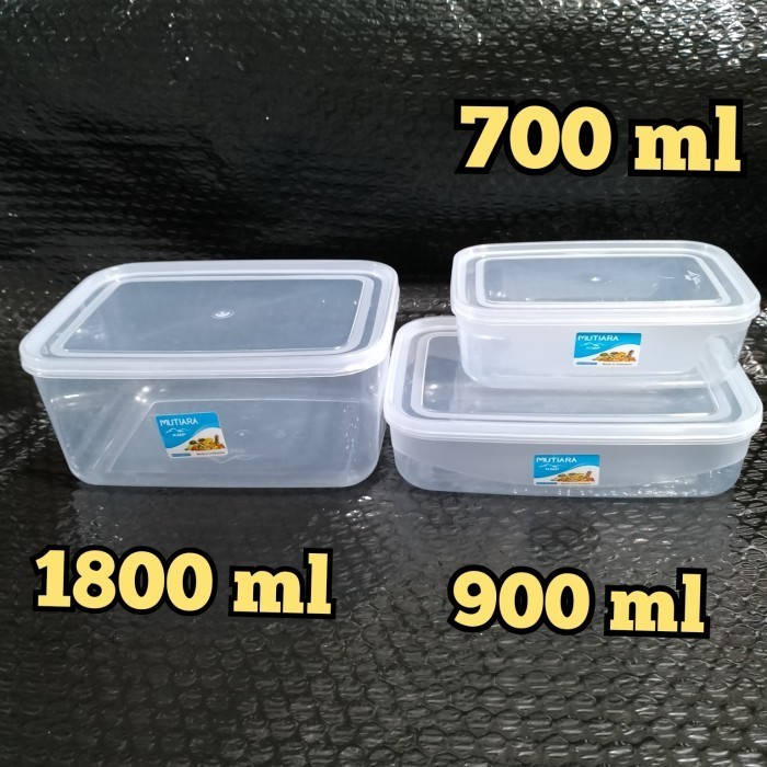 

Tupperware 3 Ukuran,700 ml & 900 ml & 1800 ml / Foodbox / Kotak Makan