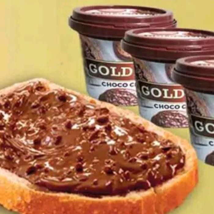 

JTTOP" SELAI GOLDENFILL CHOCO CRUNCHY UKURAN 1KG/SELAI COKLAT CHRUNCHY