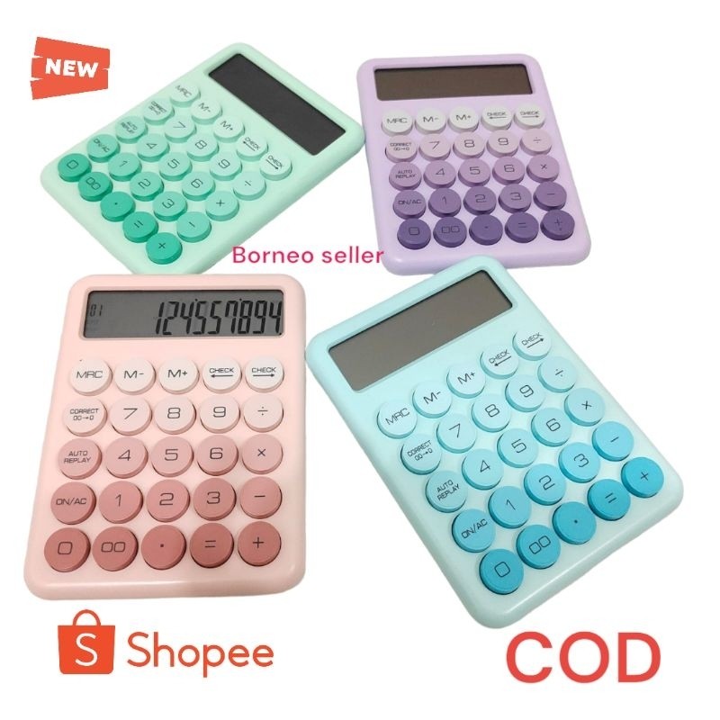 

Kalkulator CT 242 12 Digit Warna diameter 15x11Cm