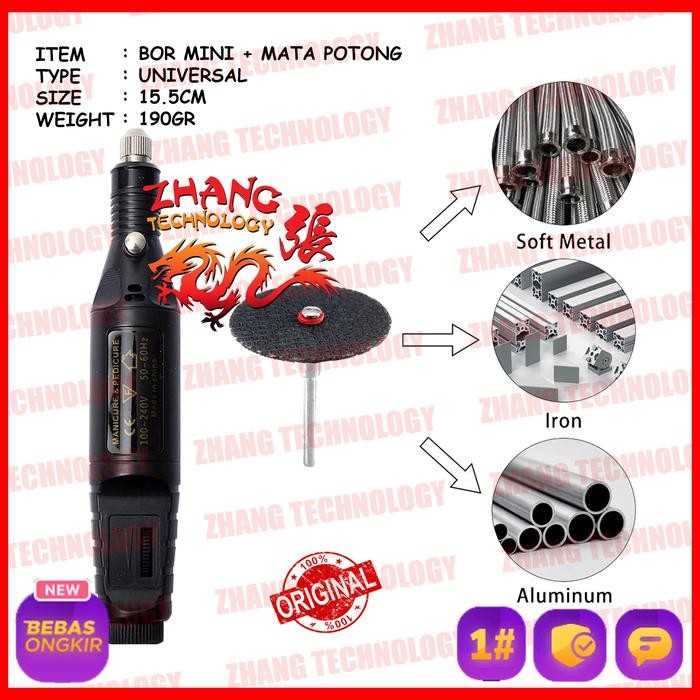 Grinda Mini Bor Grinder Grafir Bor Potong Gerinda Ukir Tuner Cuner