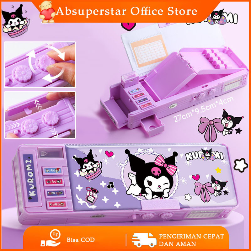 

Kotak Alat Tulis Anak Sekolah Dasar Model Kata Sandi Multifungsi Kotak Pensil Berkapasitas Besar