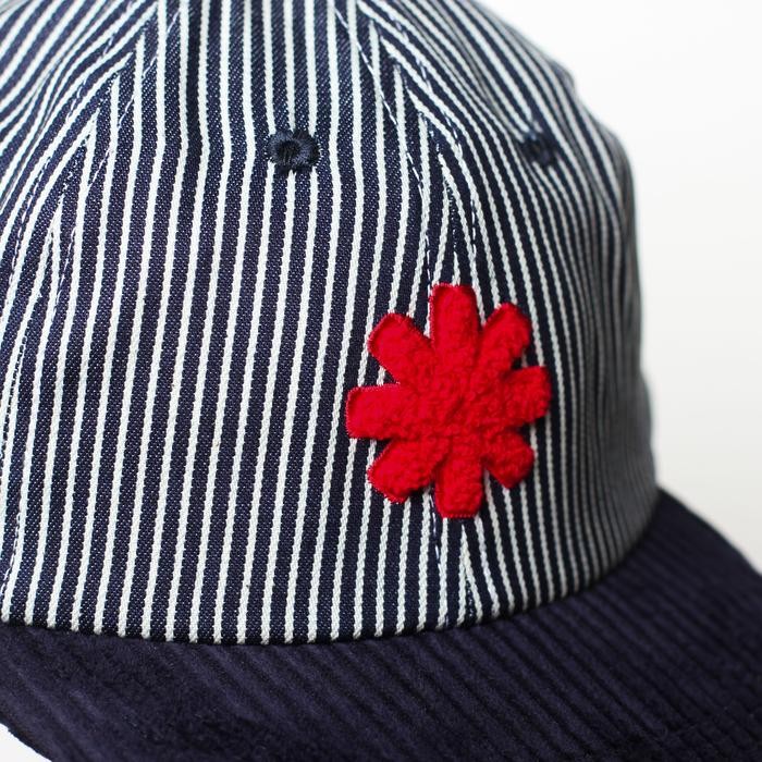 Hickory Denim Corduroy Cap - 6 Panel Baseball Cap - Lidah Visor Pendek - Simmer Snugs #Gratisongkir