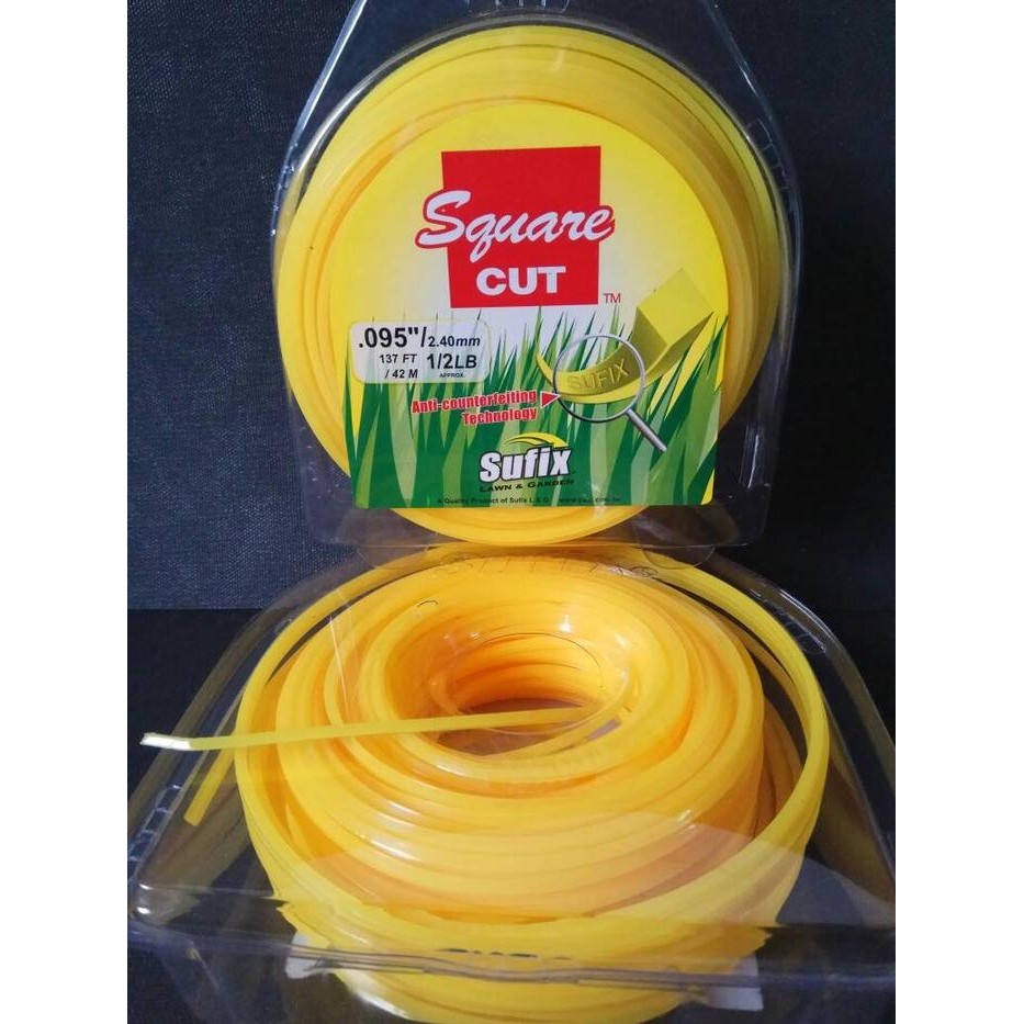 Terlaris Senar Pemotong Rumput Meter Sufix Original - Pisau Senar Pemotong Rumput Sufix