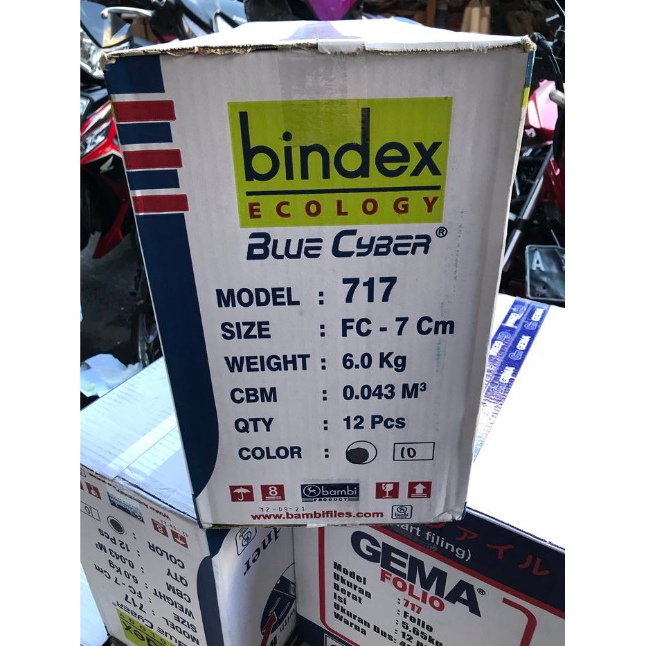 

ODNER BINDEX FOLIO KWITANSI 717 777 BAMBI/ ECOLOGY BLUE CYBER
