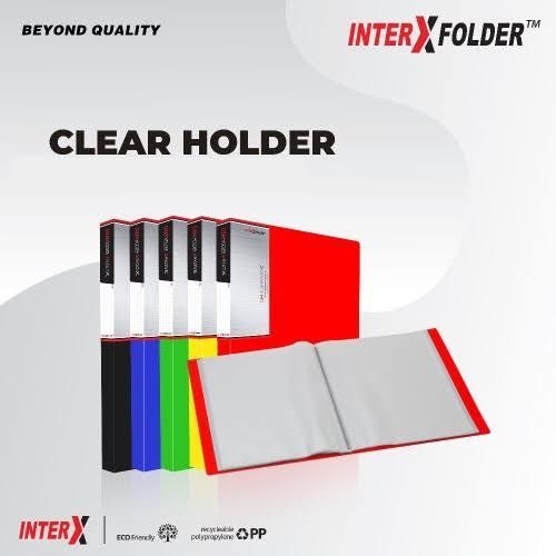 

CLEAR HOLDER INTER X I MAP PLASTIK I DOKUMEN KEEPER ISI 60 SHEET