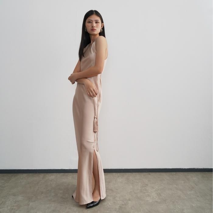 Pafon Gian Dress - Champagne