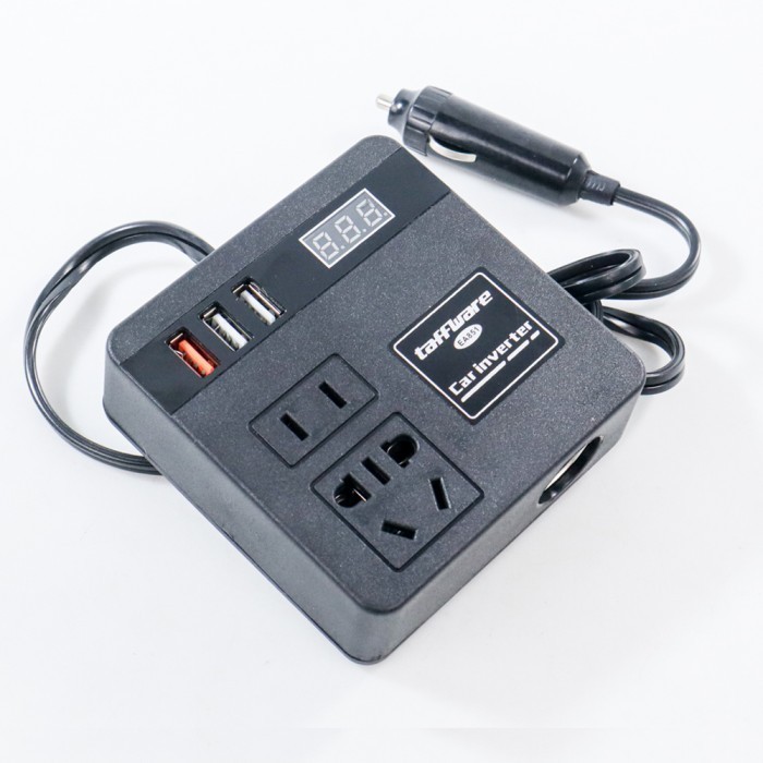 Power Car Inverter Colokan Listrik Charger Laptop Didalam Mobil