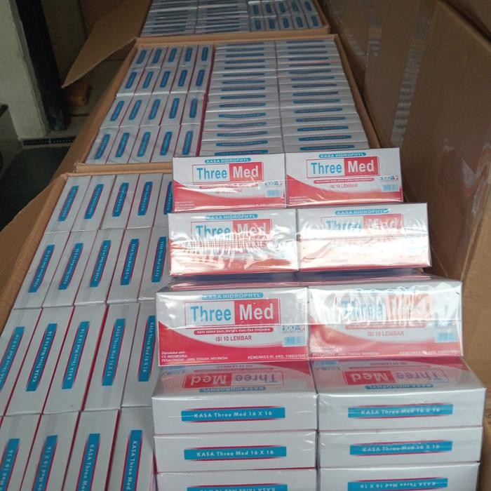 KASA HIDROFIL STERIL NARITA FARMA ISI 10 BOX KASA STERIL KASSA STERIL