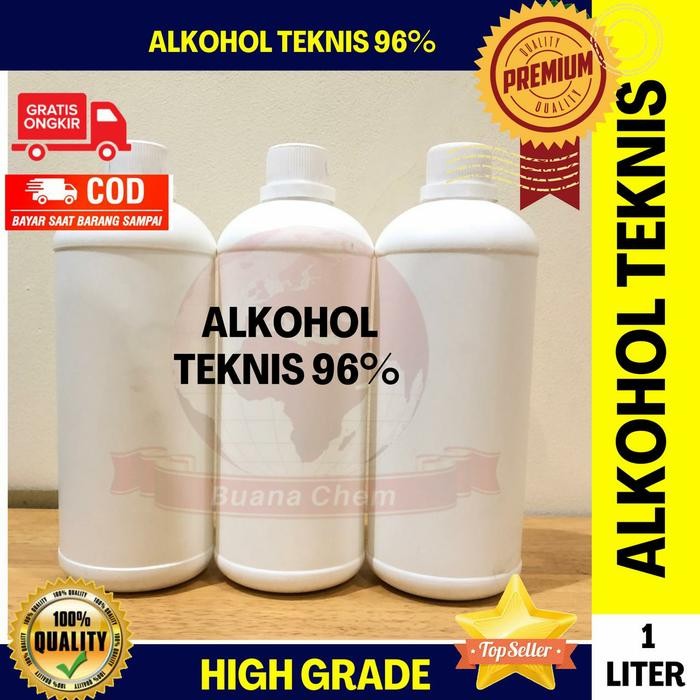 ALKOHOL TEKNIS 96% 1 LITER / ALKOHOL 96%
