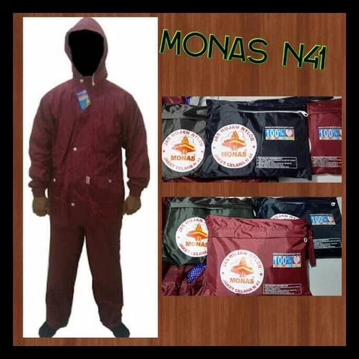 Ready Jas Hujan Jaket Celana Monas N41 Original