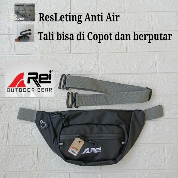 Waistbag Pria Arei Rei Anti Air Waterproof Tas Selempang #Gratisongkir #Sale #Discount