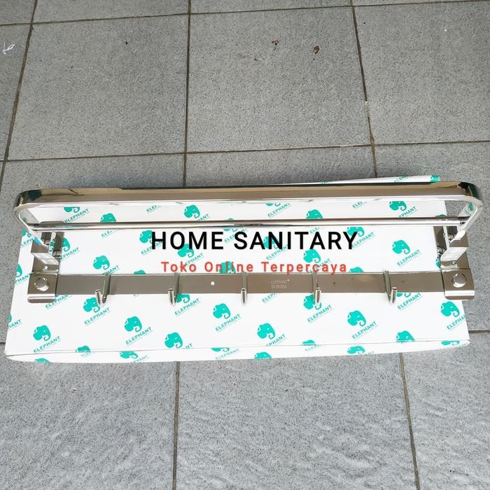 Rak Handuk Stainless/Gantungan Handuk/Gantungan Baju Stainless