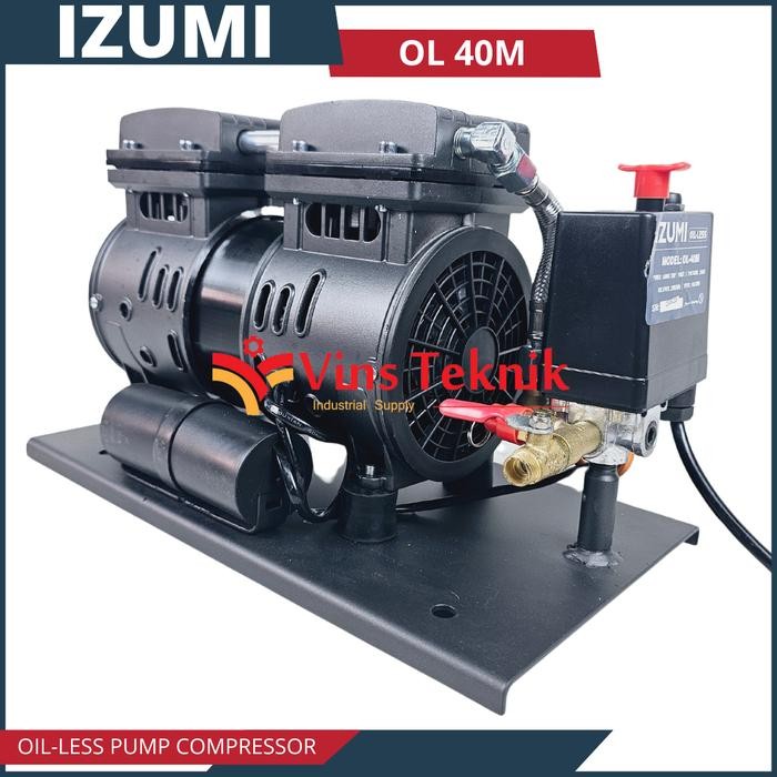 ___ Mesin Pompa Air Oilless OL 40 M Jet Pump Jetpam Kompresor IZUMI OL40M