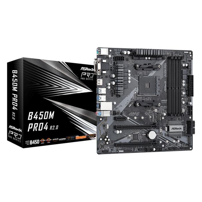 TERLARIS ASROCK B450M PRO4 R2.0 (Socket AM4) SALE