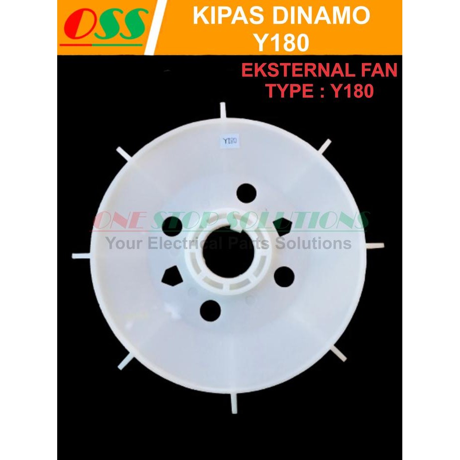 New.. Kipas Dinamo Kipas Motor Kipas Pendingin External Fan Dinamo Y180