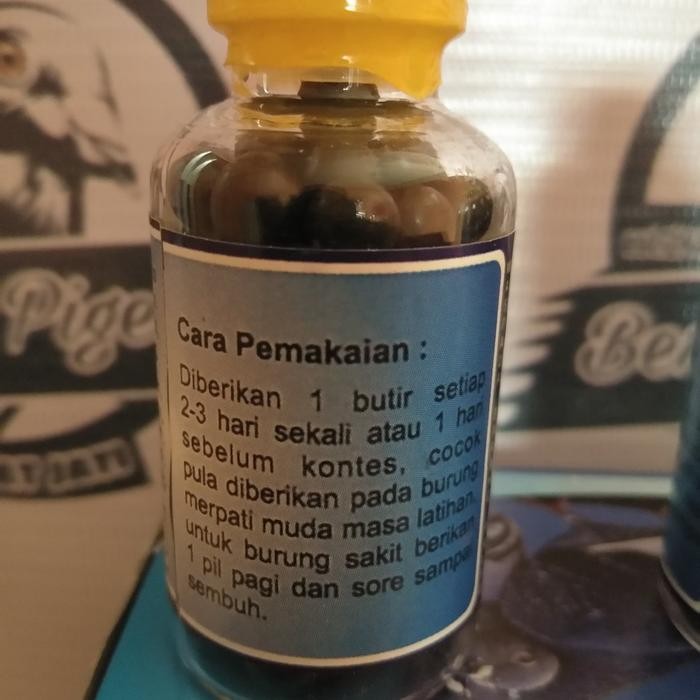 Masih Ready Jamu Doping Obat Vitamin Giring Burung Merpati Dara Ginseng Teki