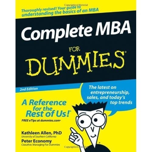 

Readers Collection-Pl_Dr. Kathleen Allen Ph.D., Peter Economy - MBA For Dummies