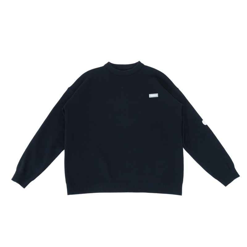 Vall KNITWEAR BOXY FREEDO/ KNITWEAR CREWNECK/ KNITWEAR ZIPPER/ KNITWEAR OVERSIZE/ KNITWEAR UNISEX