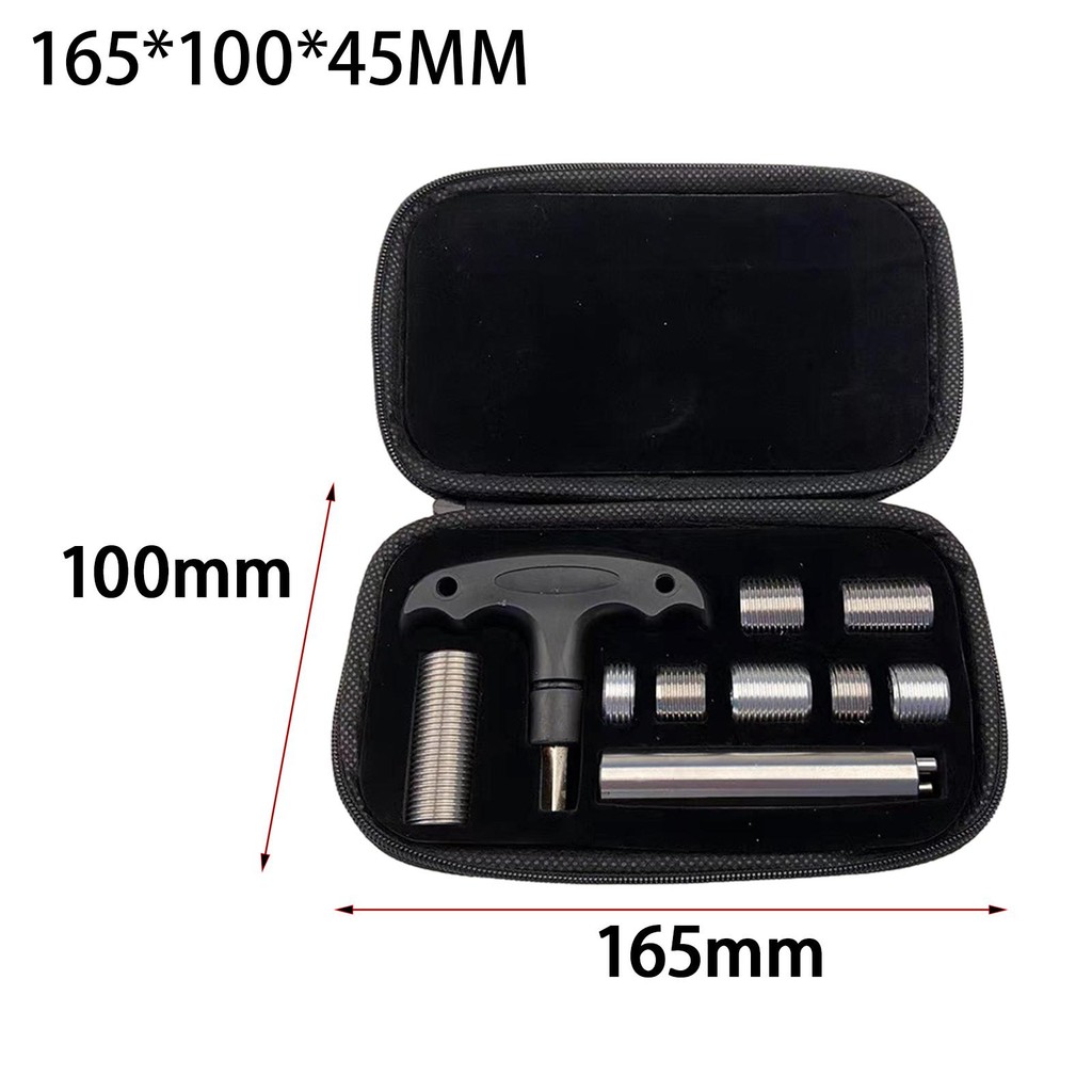 8 Pieces Billiard Pool Cue Weight Bolts With Tool Pool Cue Weights Set