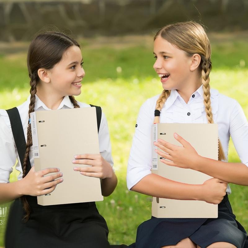 A4 Folder Binder Folders Document Folder 4-Hole Project Organizer Refillable Binder Organizer Projec