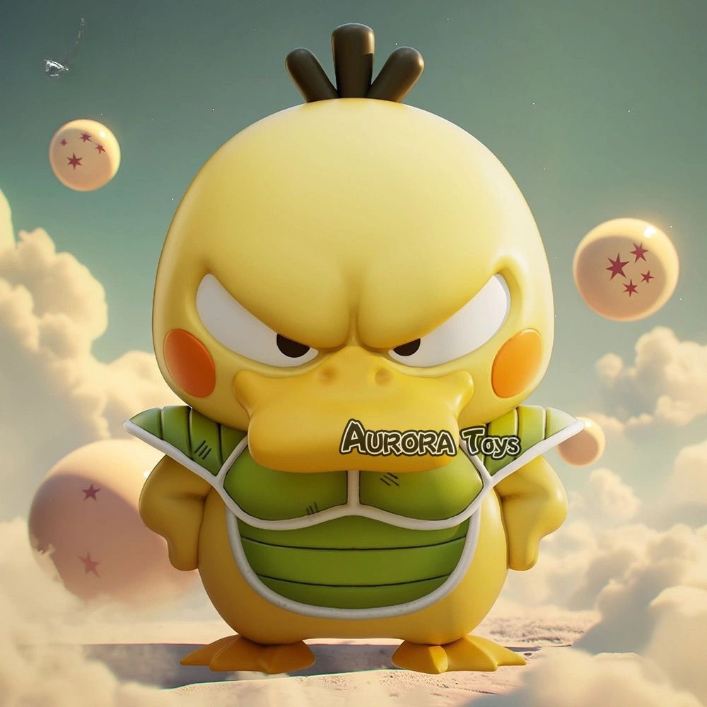 10-12cm Anime Figure Dragon Ball Z Cell Cosplay Psyduck Cell Figure Action Figure Toys Halloween