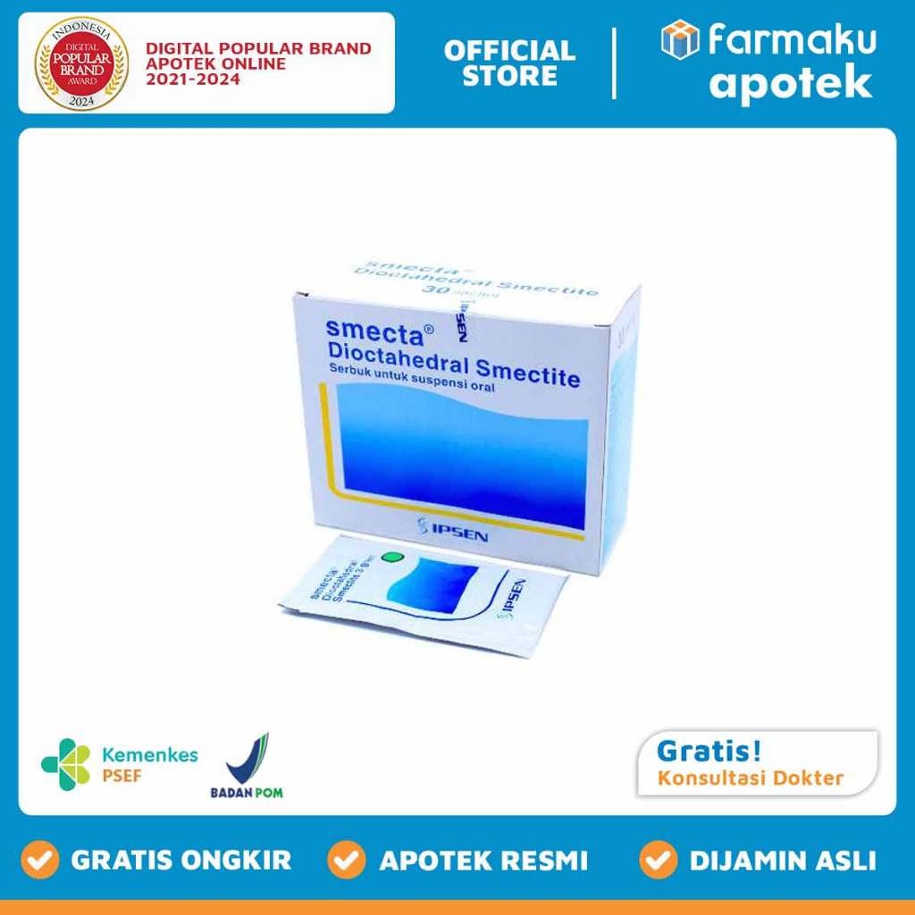 Smecta Serbuk1 Sachet
  - TMG