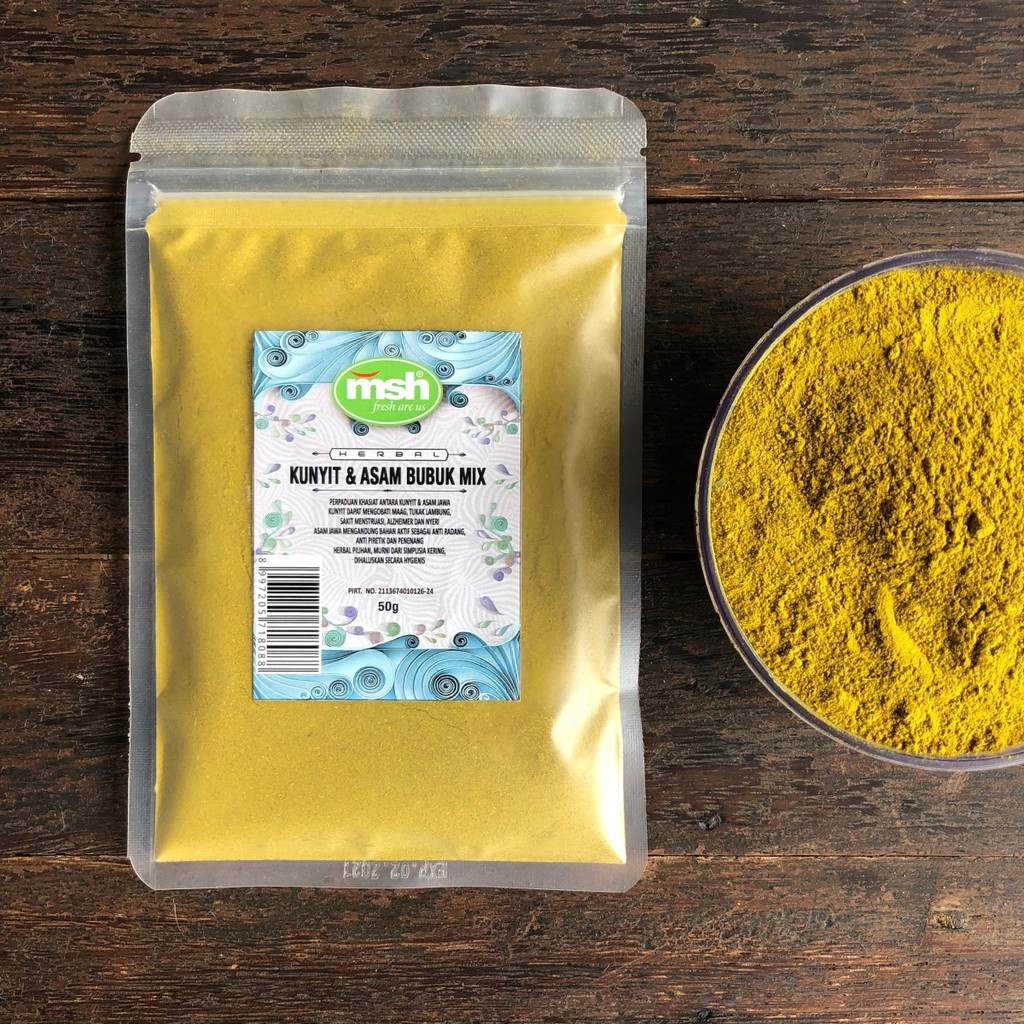 

MSH Kunyit & Asam Bubuk Mix 50 g