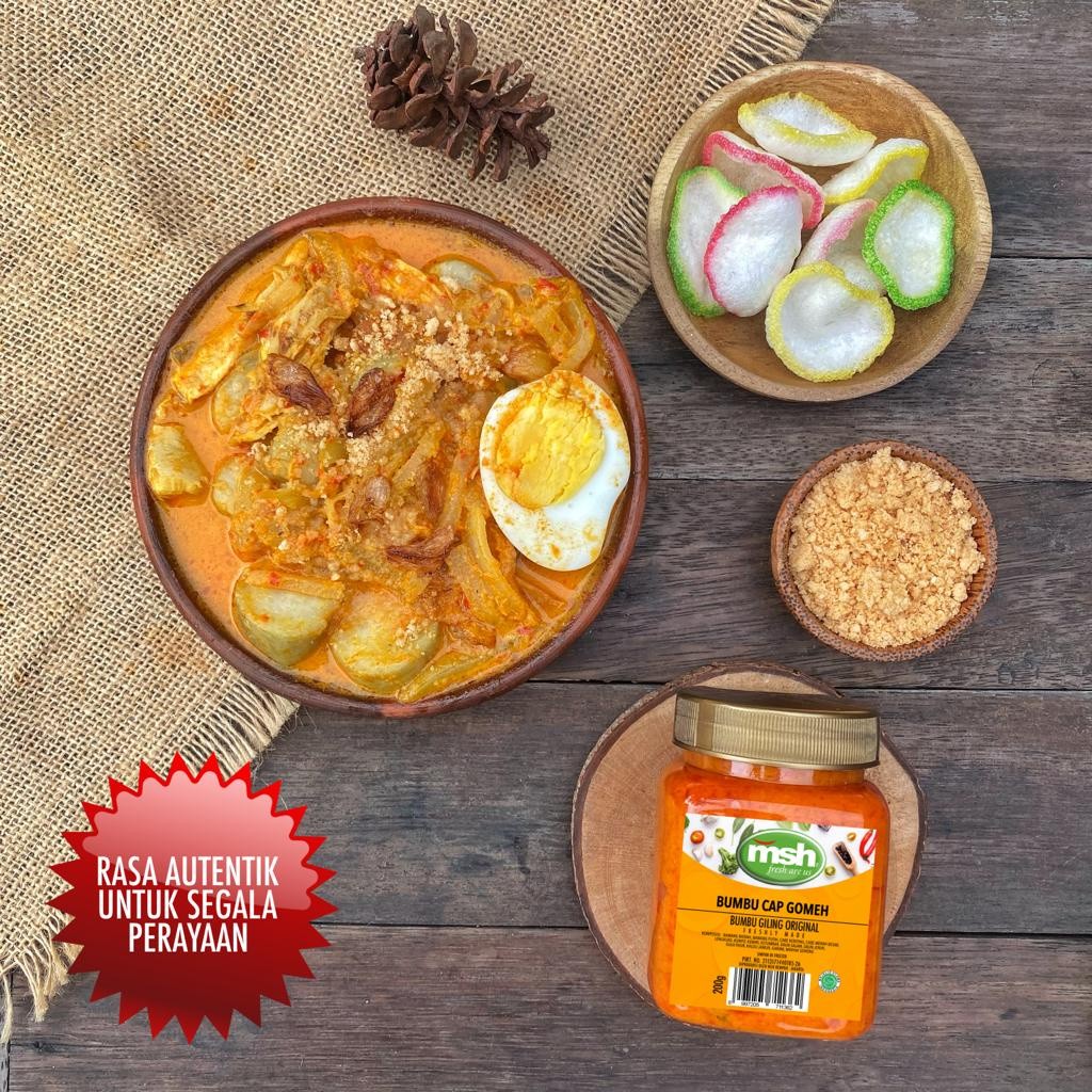 

MSH Bumbu Cap Gomeh 200g Plus Kedelai Sangrai